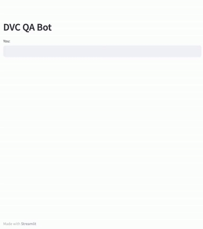 =800 Chatbot in action video