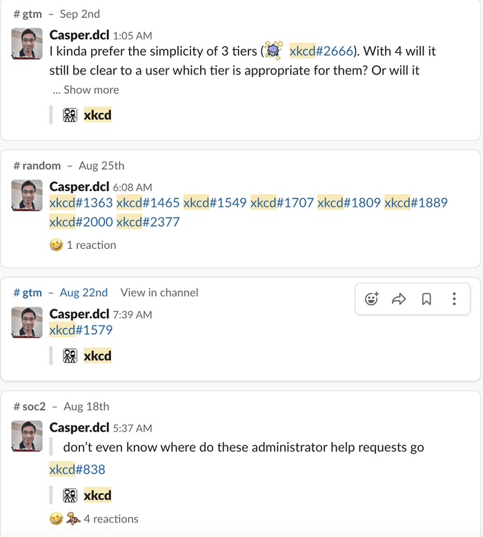 Casper da Costa Luis and xkcd comics Casper da Costa Luis and xkcd comics